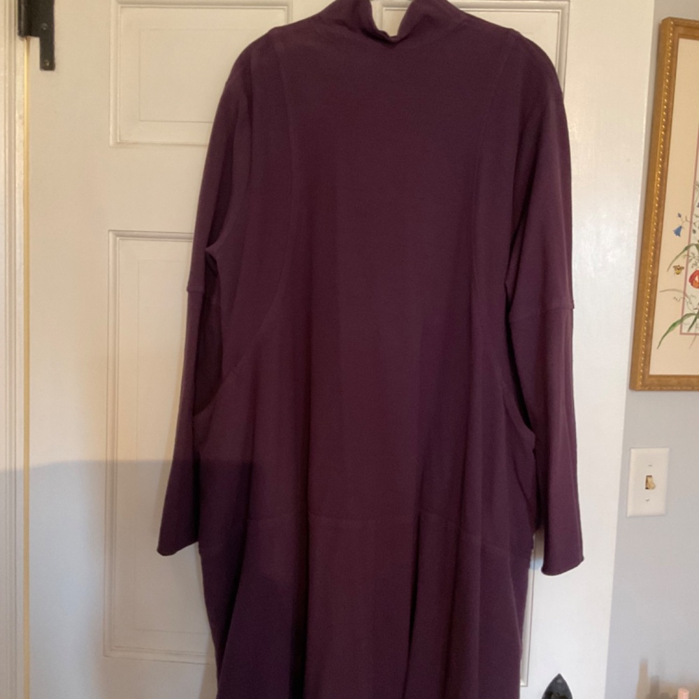 Eleven Stitch purple dress/ duster jacket - Picture 2 of 3